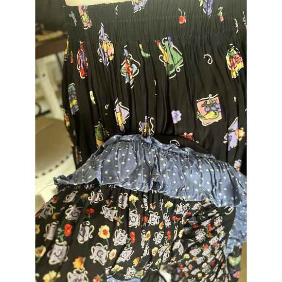 Vintage Looking Flowy Maxi Dress Size Small/Medium - Picture 7 of 9